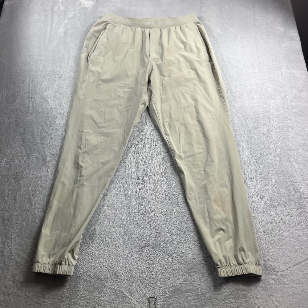 Lululemon Men Pace Breaker Jogger Pants Sage Green Training Running Size L 32x28